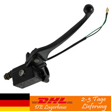 22mm Rechts Bremspumpe Bremszylinder Bremshebel Schwarz Für Roller Motorrad Neu