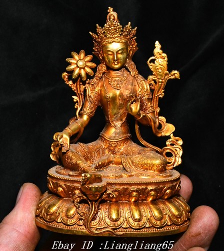 Tibet bronze vergoldet - bronze,