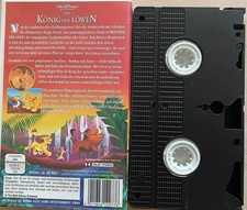 Walt Disney der König der Löwen VHS Meisterwerk Edition 1994 mit Hologramm