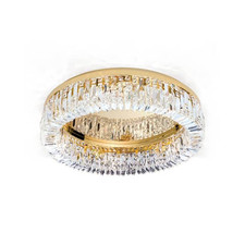 Orion Kristall-Deckenlampe Hängelampe Deckenlampe Leuchte Lampe E14 Ring Ø 59463