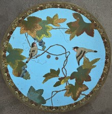 Sehr alter cloisonne teller - cloisonne,