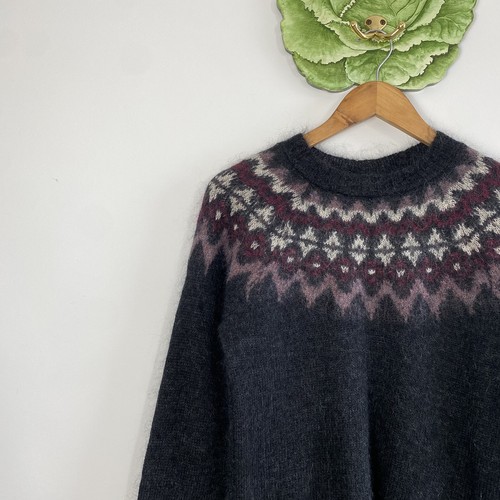 Brora fair isle passe pullover - brora,
