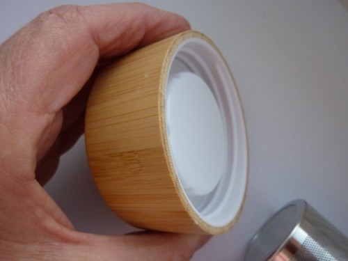 Schraub deckel bambus - schraub-deckel,