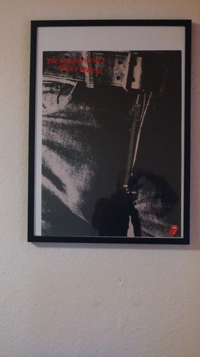 Rolling stones lithograph - rolling,