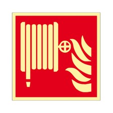 Löschschlauch Schild