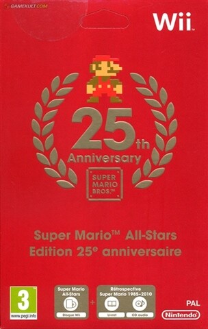 Super mario all stars - all-stars, 25th