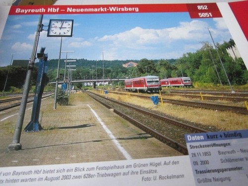 Eisenbahn kursbuch strecken - ,