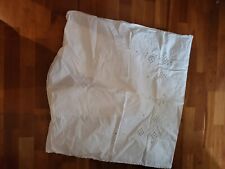 Kissen BEZUG Romantisch Paradekissen Überzug 80 x 80 Lochstickerei