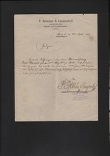 BERLIN, Zeugnis 1897, P