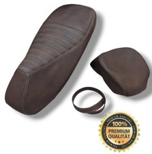 SitzbankBezug Topcase Vespa GT 125  GTS Granturismo  2002-2006 Dunkel Braun 