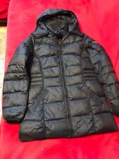 Frieda & Freddies Daunenjacke Parka Kapuze S 36  schwarz 70%Daunen kurzmantel
