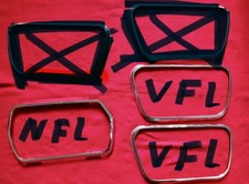 Audi 100 C1 LS L Zierrahmen Frontscheinwerfer NOS ALLE TEILE SIND NEU VFL/NFL