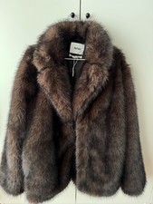 Monki felljacke faux fur - monki,