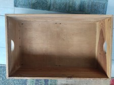 ALTE Holzkiste, Art wie Bananenkiste, Holz 75 x 45 x 24 cm, wohl 30 / 50er Jahre