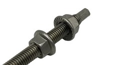 Stockschrauben Edelstahl A2 M10 200-250-300mm  u.d Dichtung EPDM Solar PV