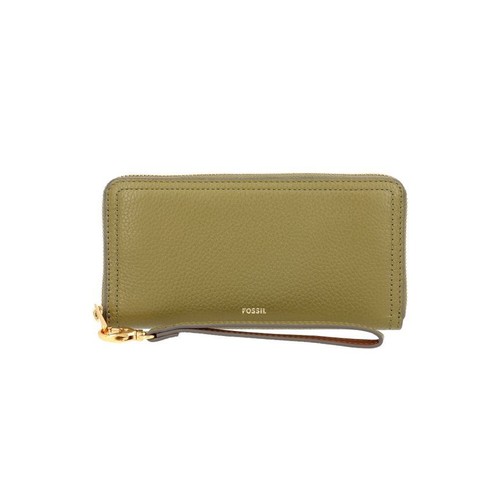 Fossil zipper rundum clutch - fossil,