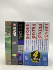 Blank VHS Tapes Lot Of 7