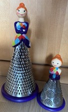 PYLONES kleine + große Reibe "MaDame + Nonna“ LILA-bunt neu + unbenutzt *selten*