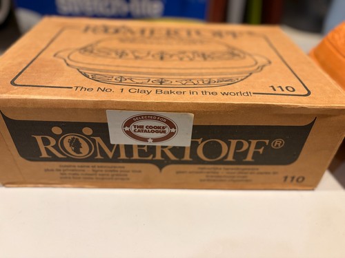 Vintage romertopf clay terra - romertopf,