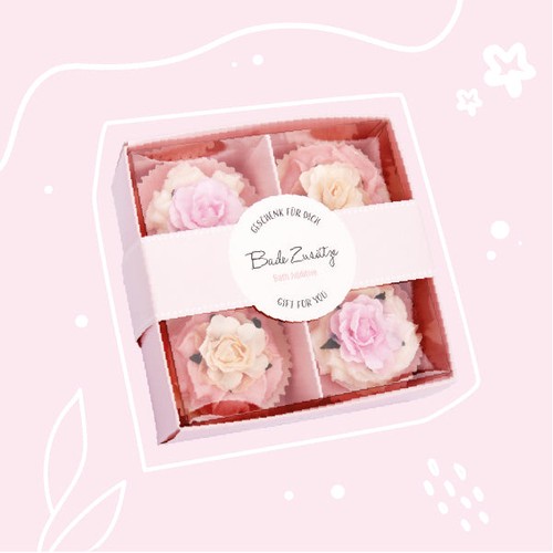 Badefee geschenkset cherry - geschenkset,