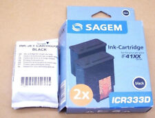1 x Sagem ICR330 Tintenpatrone black für Phonefax  IF4125 IF4155 ICR333D