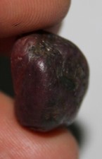 25 Karat natürlicher roter Rubin grob, Rohrubin, Rubinkristall, lose Rubin ro...