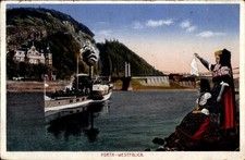 Ak Porta Westfalica an der