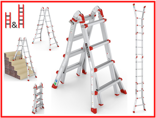Premium profi teleskopleiter - premium,