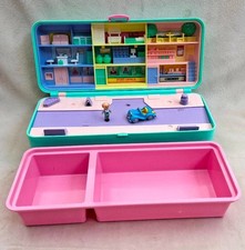 1989 Polly Pocket Bluebird High Street Trinket Box Schmuckkästchen Figur  Auto
