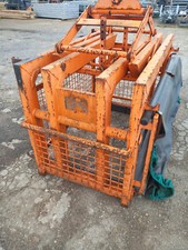  Kran Steingreifer von der Firma Eichinger Baustelle Verladung