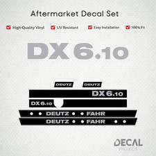 Deutz-Fahr DX 6.10 Decal Kit -