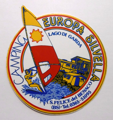 Souvenir aufkleber lago - souvenir-aufkleber,