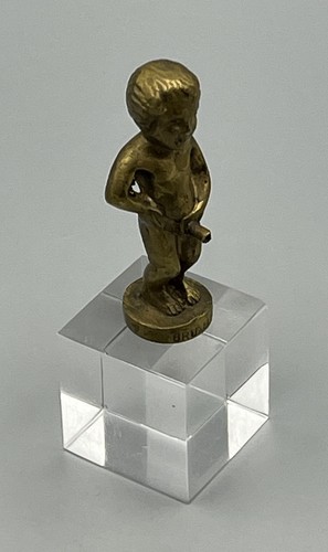 Antike messing bronze figur - messing,
