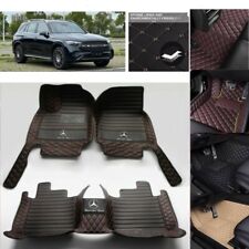 Nach Maß für Mercedes-Benz GLC Automatten Luxus Matten 2016-2025 Auto-Fußmatten