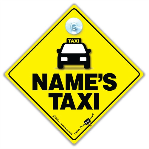 Taxi autoschild - taxi,