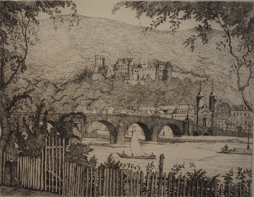 Ansicht heidelberg paul blume - heidelberg,