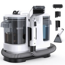 Lubluelu Polsterreiniger Waschsauger Teppichreiniger 1,75L Großer Wassertank NEU