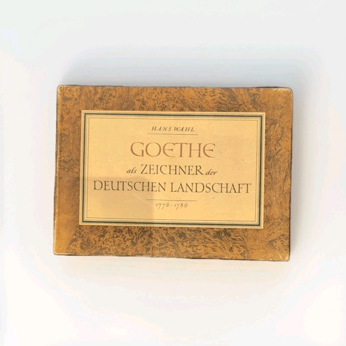 Goethe als zeichner der - als,