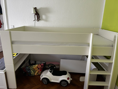 Kinderhochbett jugendbett 90cm - jugendbett,