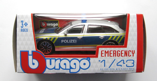 Bburago emergency audi a6 - bburago,