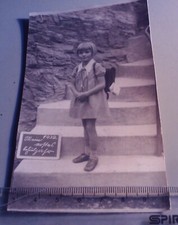 Altes Foto erster Schultag