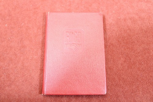 Fdgb mitgliedsbuch ausweis - -,