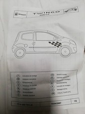 Renault Twingo II Decor Aufkleber 7711422141 Rechte Seite