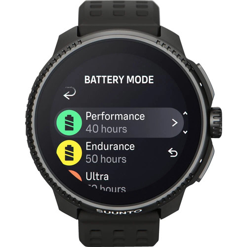 Suunto race sportuhr all black - sportuhr,