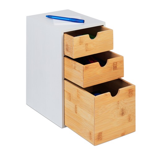 Schubladenbox bambus