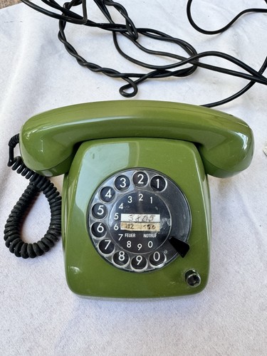 Vintage siemens post telefon - vintage,