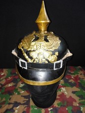 PICKELHAUBE/ALTE  FEUERWEHRHAUBE UMGEBAUT