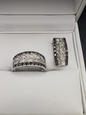 Schmuckset 333er Weißgold