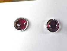 SCHMUCK-STCK Ohrringe GRANAT