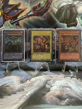 Götter Karten Yu-Gi-Oh! LC01 Ultra Rare NM DE Slifer, Ra und Obelisk